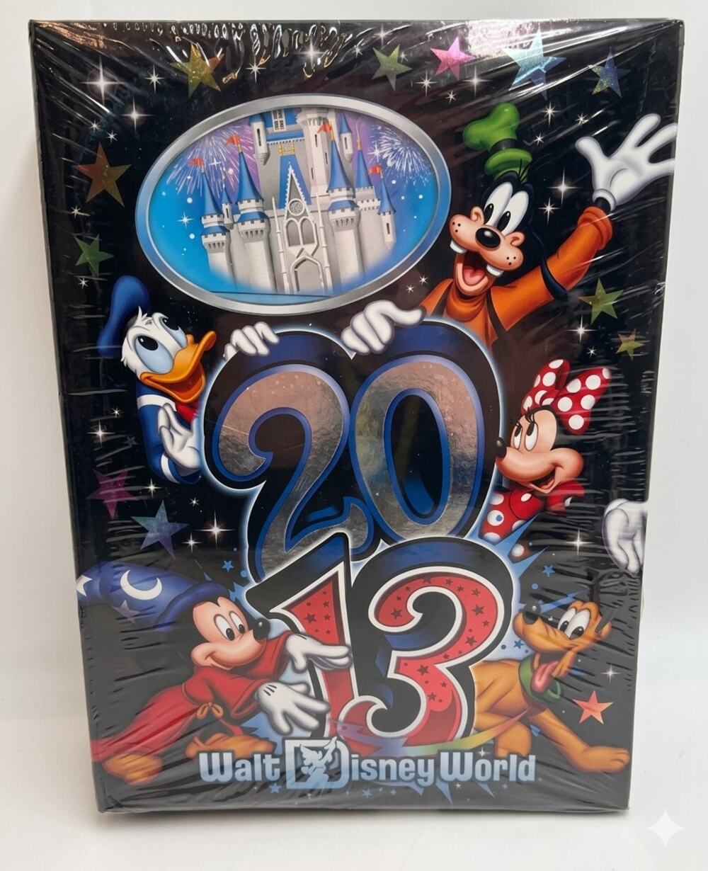 Walt Disney World 20 Years of Memories Photo Album Mickey Mouse Vintage